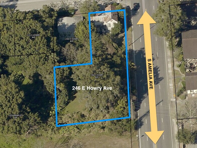 246 E Howry Ave, Deland, FL à vendre - Aérien – Image 2 sur 4