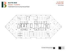 11225 N Community House Rd, Charlotte, NC à louer Plan d’étage– Image 1 sur 1