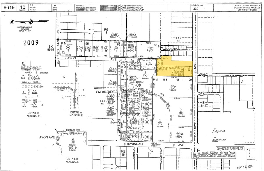 16223 Arrow Hwy, Irwindale, CA à louer - Plan cadastral – Image 2 sur 5