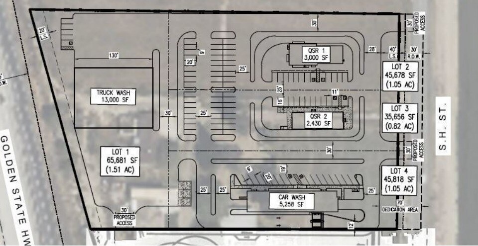 Taft Hwy, Bakersfield, CA à louer - Aérien – Image 3 sur 4