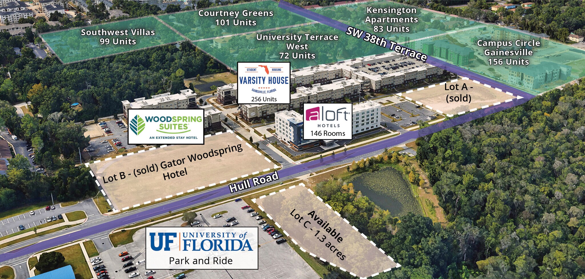 3700 Hull Rd, Gainesville, FL à vendre Photo principale– Image 1 sur 5