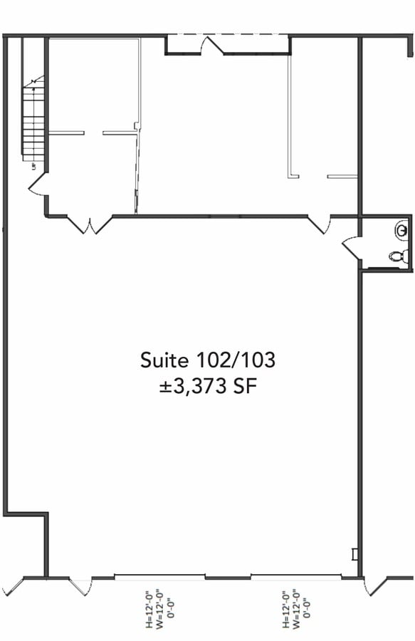 27610 Commerce Center Dr, Temecula, CA 92590 - Lot 102/103 -  - Plan d’étage - Image 1 of 1