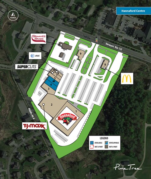 260 Court St, Middlebury, VT à louer - Plan de site – Image 2 sur 2