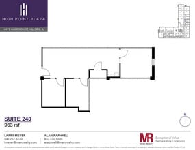4415 W Harrison St, Hillside, IL à louer Plan d’étage– Image 1 sur 1