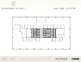 8055 E Tufts Ave, Denver, CO à louer Plan d’étage– Image 1 sur 2