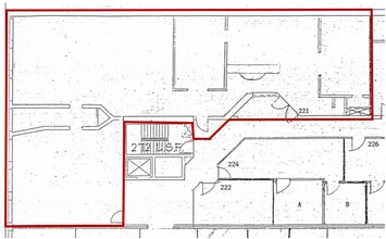 1007-1013 E Main St, Richmond, VA à louer Plan d’étage– Image 1 sur 1