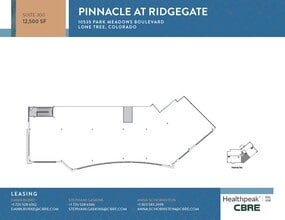 10535 Park Meadows Blvd, Lone Tree, CO à louer Plan d’étage– Image 1 sur 1