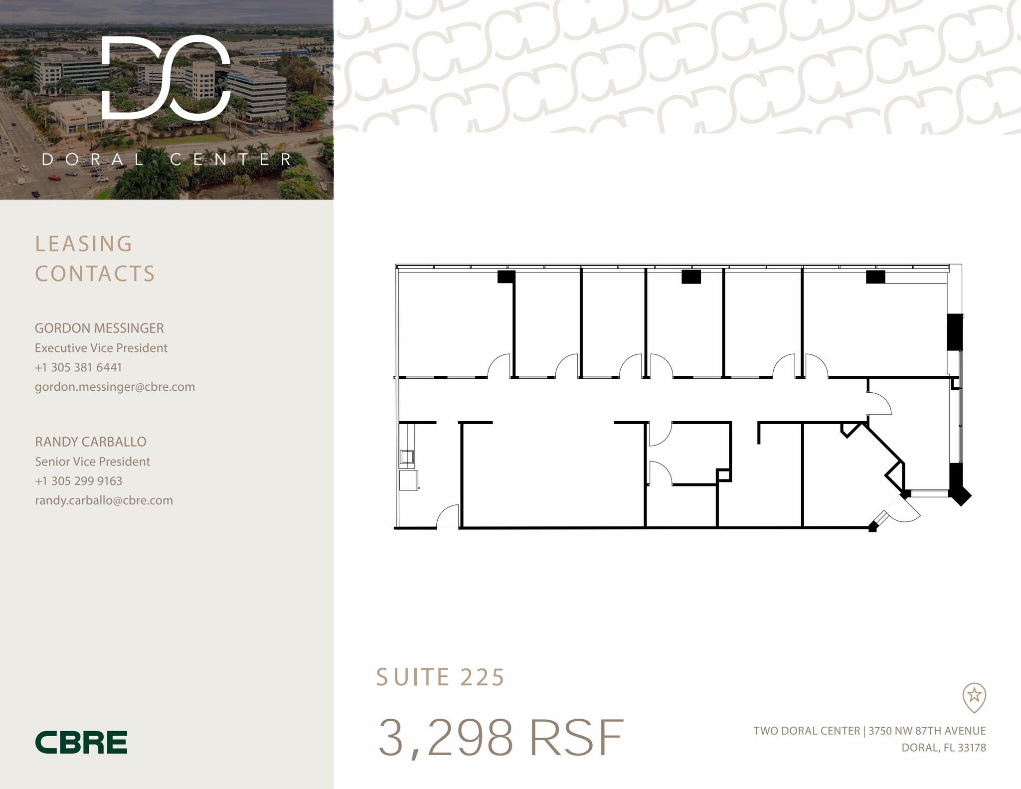 8750 NW 36th St, Doral, FL à louer Plan d’étage– Image 1 sur 1
