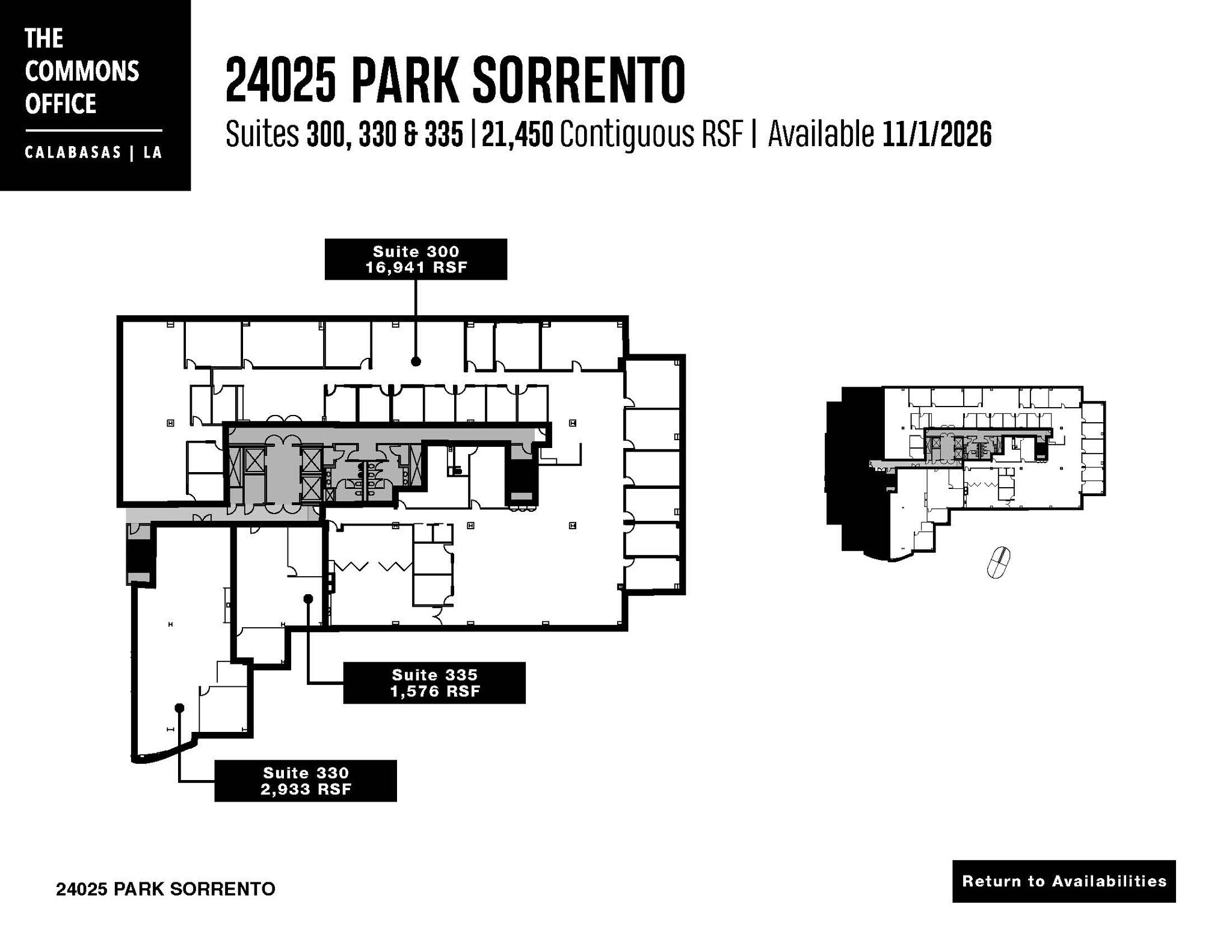 24025 Park Sorrento, Calabasas, CA à louer Plan d’étage– Image 1 sur 1