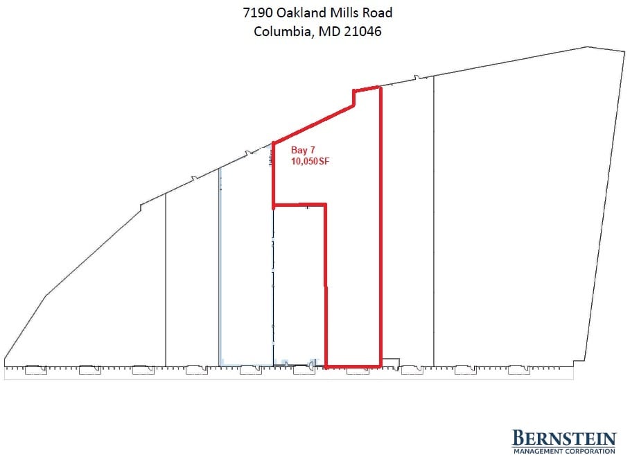7190 Oakland Mills Rd, Columbia, MD à louer Plan d’étage– Image 1 sur 1