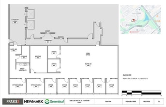 2300 Lake Park Dr SE, Smyrna, GA à louer Plan d’étage– Image 1 sur 1