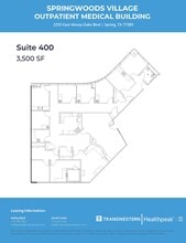 2255 E Mossy Oaks Blvd, Spring, TX à louer Plan d’étage– Image 1 sur 1