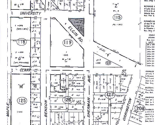 1830 Sherman Ave, Evanston, IL à louer - Plan cadastral – Image 2 sur 7