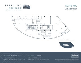 301 Perimeter Ctr N, Atlanta, GA à louer Plan d’étage– Image 1 sur 1