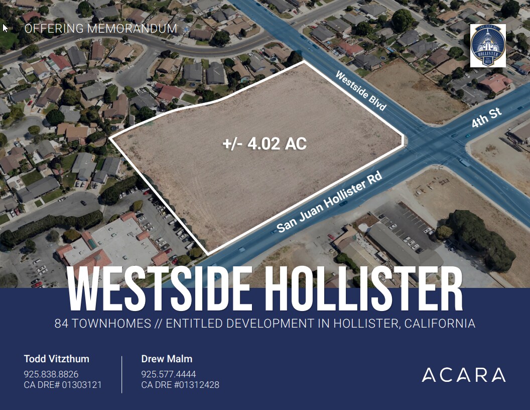 4th Street, Hollister, CA à vendre Photo de l’immeuble– Image 1 sur 8