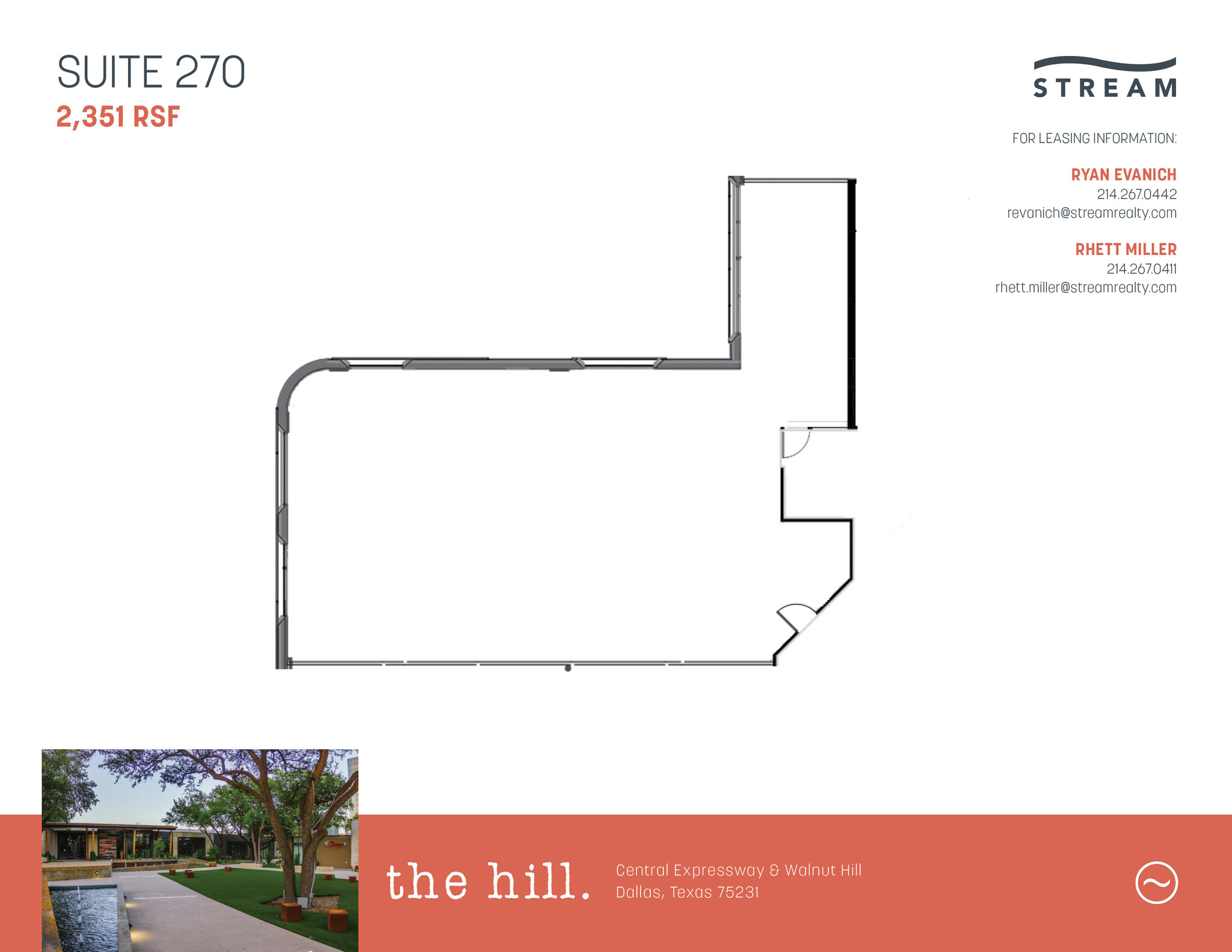 8021-8081 Walnut Hill Ln, Dallas, TX à louer Plan d’étage– Image 1 sur 2