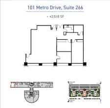 83-101 Metro Dr, San Jose, CA à louer Plan d’étage– Image 1 sur 1