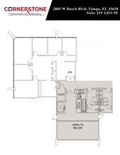2807 W Busch Blvd, Tampa, FL à louer Plan de site– Image 1 sur 1