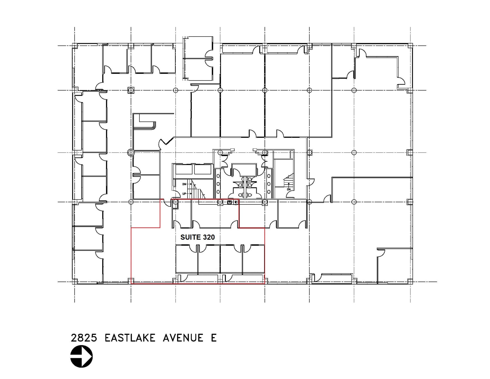 2825 Eastlake Ave E, Seattle, WA à louer Plan de site– Image 1 sur 1