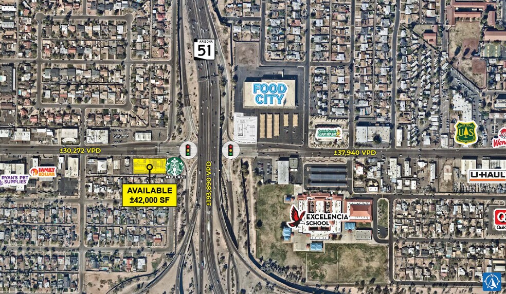 SR-51 & McDowell Rd SWC, Phoenix, AZ à louer - Photo de l’immeuble – Image 2 sur 4