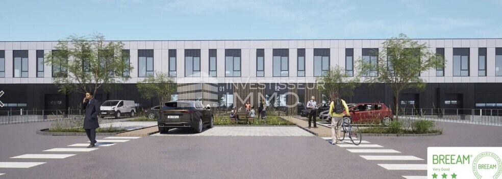 Local d’activités dans Aulnay-sous-Bois à louer - Photo de l’immeuble – Image 1 sur 4