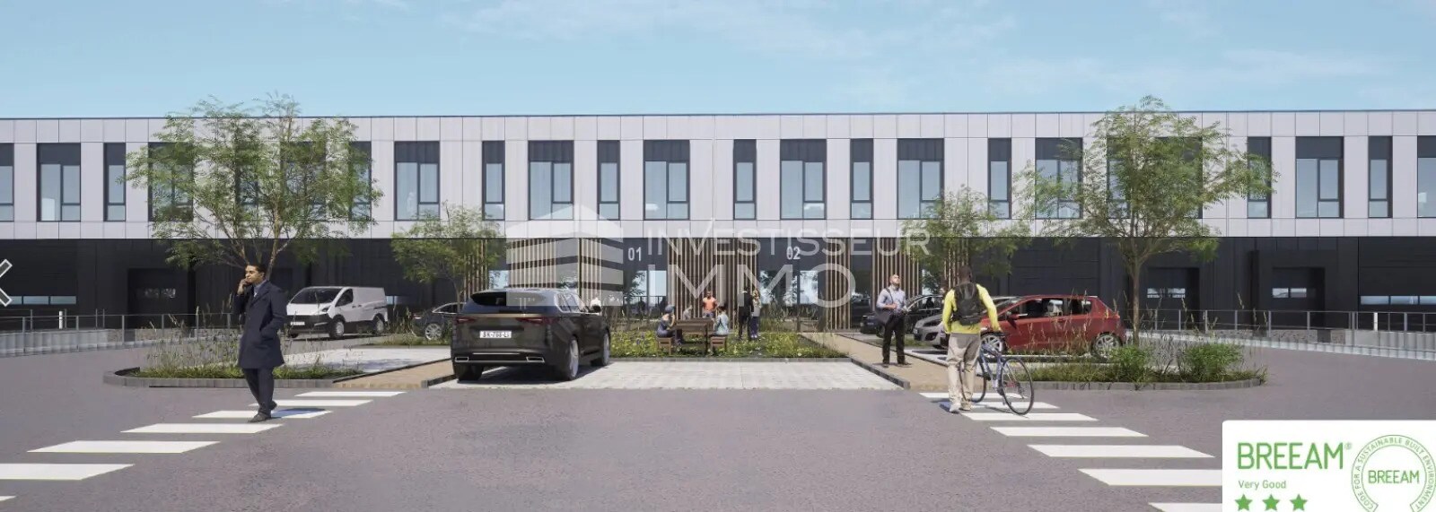 Local d’activités dans Aulnay-sous-Bois à louer Photo de l’immeuble– Image 1 sur 5