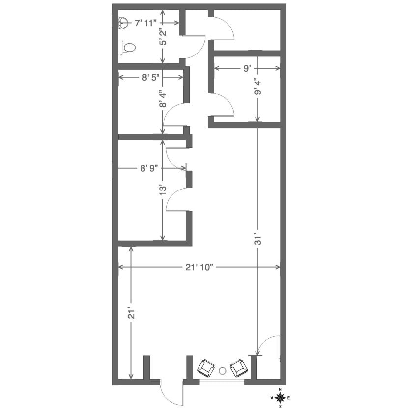 5604 W 41st St, Sioux Falls, SD à louer Plan d’étage– Image 1 sur 2