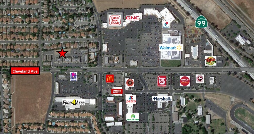 2365 W Cleveland Ave, Madera, CA à vendre - Photo de l’immeuble – Image 2 sur 3