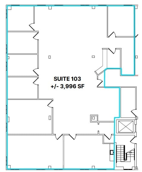 771 Cuthbert Rd, Cherry Hill, NJ à louer Plan d’étage– Image 1 sur 1