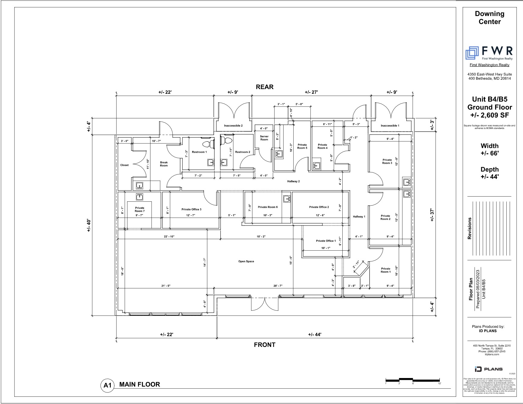 15525-15569 Union Ave, Los Gatos, CA à louer Plan d’étage– Image 1 sur 1