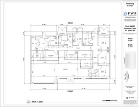 15525-15569 Union Ave, Los Gatos, CA à louer Plan d’étage– Image 1 sur 1