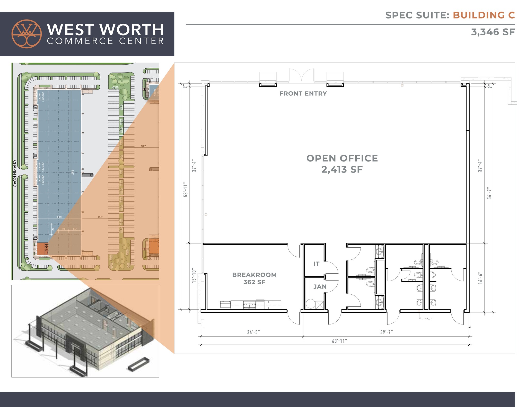 3601 Alemeda St, Fort Worth, TX à louer Plan de site– Image 1 sur 2