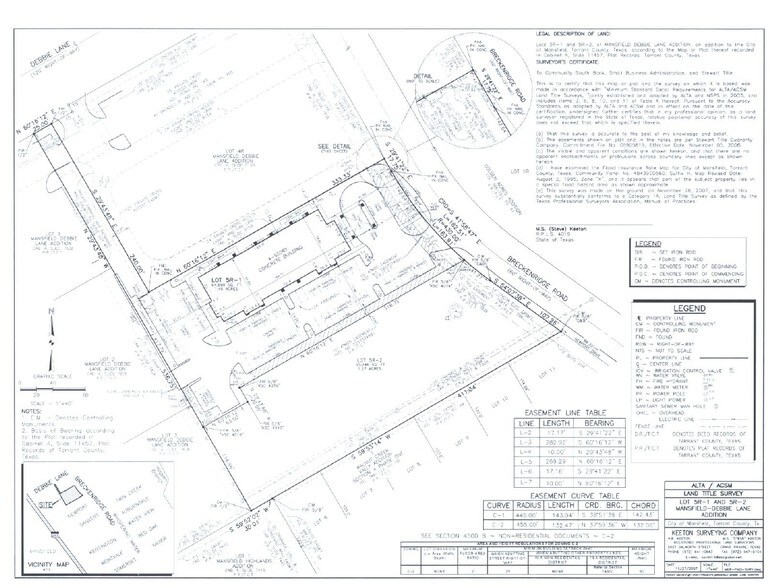1501 Breckenridge Rd, Mansfield, TX à vendre - Plan cadastral – Image 2 sur 4