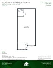 192 Technology Dr, Irvine, CA à louer Plan d’étage– Image 1 sur 1