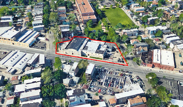 4201-4223 W Grand Ave, Chicago, IL - VUE AÉRIENNE  vue de carte