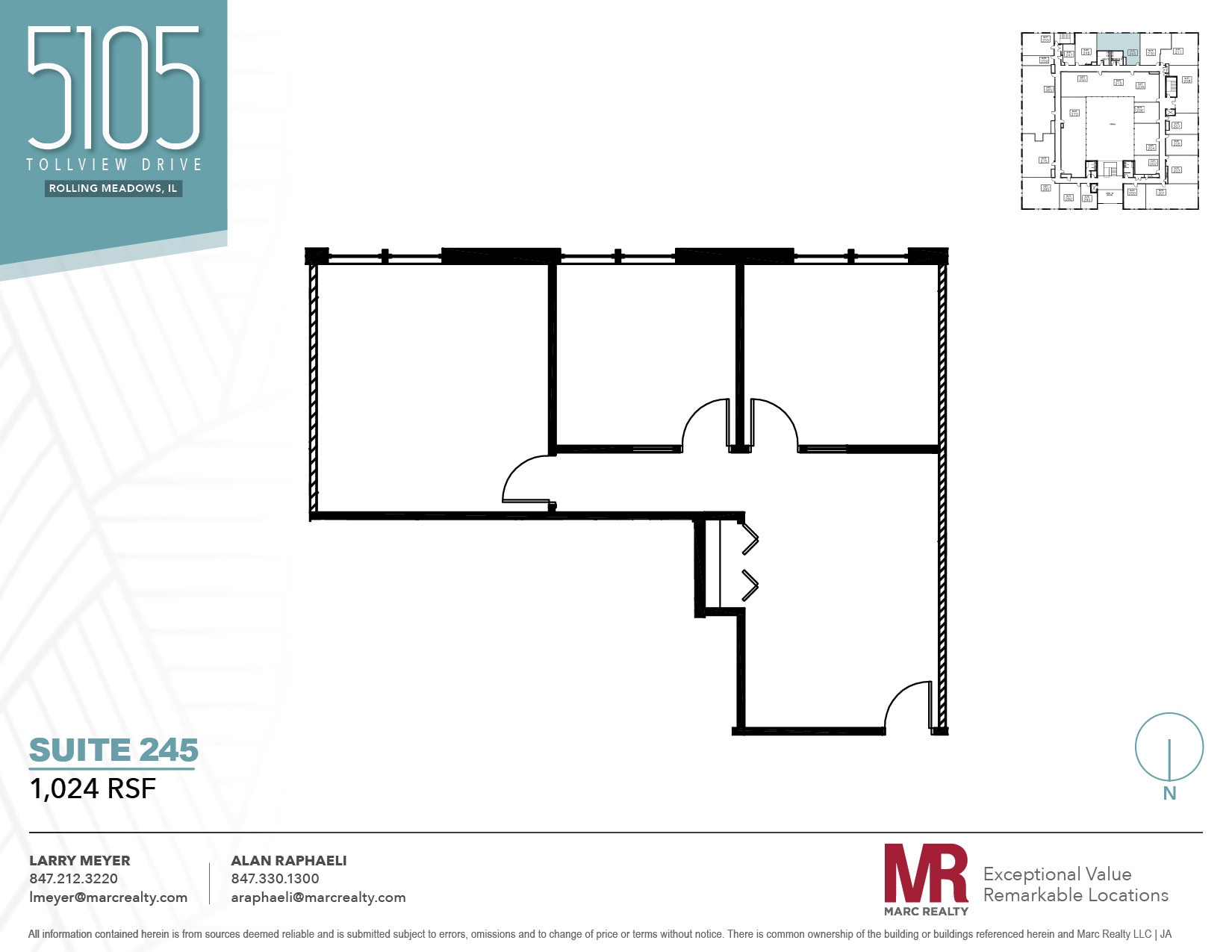 5105 Tollview Dr, Rolling Meadows, IL à louer Plan d’étage– Image 1 sur 1