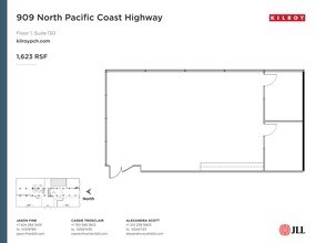 909 N Pacific Coast Hwy, El Segundo, CA à louer Plan de site– Image 1 sur 1