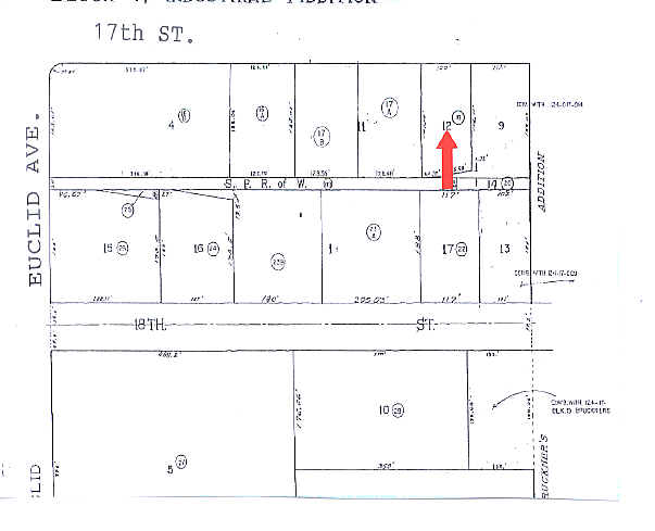 960 E 17th St, Tucson, AZ à louer - Plan cadastral – Image 3 sur 5