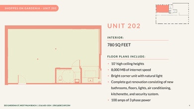 303-311 Gardenia St, West Palm Beach, FL à louer Plan d’étage– Image 2 sur 11