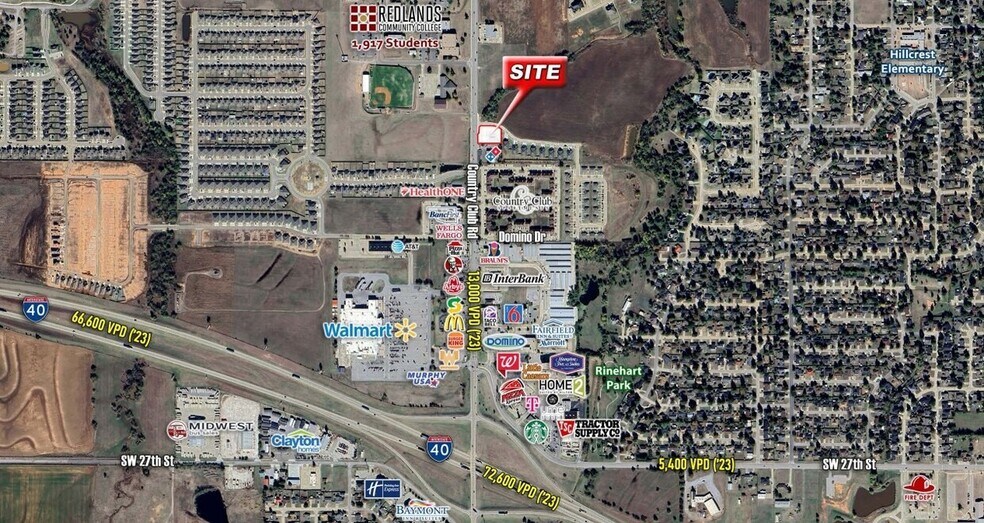 1921 S Country Club Rd, El Reno, OK à louer - Photo de l’immeuble – Image 1 sur 6