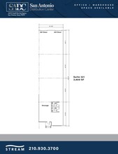 3453 IH-35 N, San Antonio, TX à louer Plan d’étage– Image 1 sur 1