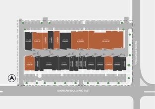 7850-7890 12th Ave S, Bloomington, MN à louer Plan de site– Image 1 sur 1