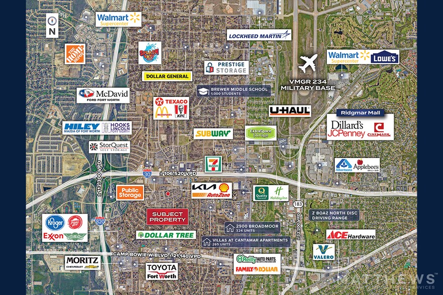 2800 Las Vegas Trl, Fort Worth, TX à vendre - Photo de l’immeuble – Image 3 sur 4