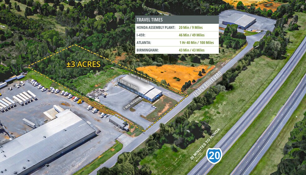 525 Legacy Blvd, Eastaboga, AL à vendre - Photo de l’immeuble – Image 2 sur 3