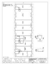 405 Tillery St, Austin, TX à louer Plan de site– Image 1 sur 5