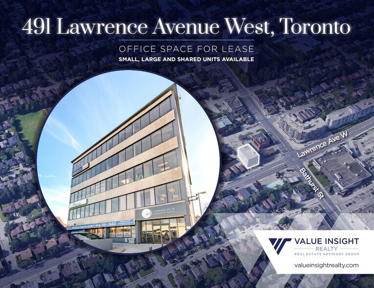 491 Lawrence Av W, Toronto, ON à louer - Photo de l’immeuble – Image 1 sur 3