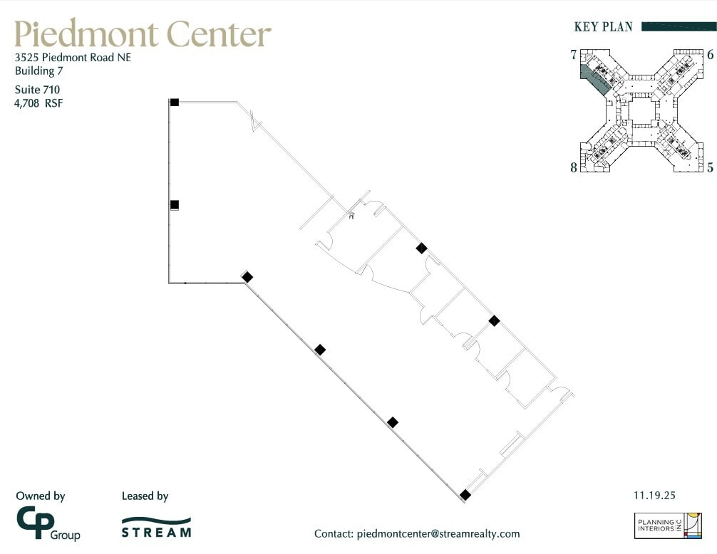 3495 Piedmont Rd NE, Atlanta, GA à louer Plan d’étage– Image 1 sur 1