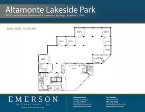 309 Cranes Roost Blvd, Altamonte Springs, FL à louer Plan de site– Image 1 sur 1