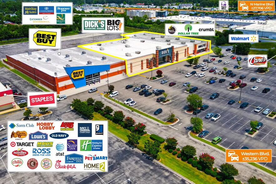 Auction - Dick’s & Big Lots | Leasehold portefeuille de 2 biens à vendre sur LoopNet.fr - Photo de l’immeuble – Image 3 sur 10