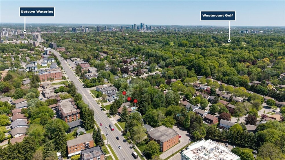 391 Erb St W, Waterloo, ON à vendre - Aérien – Image 2 sur 7